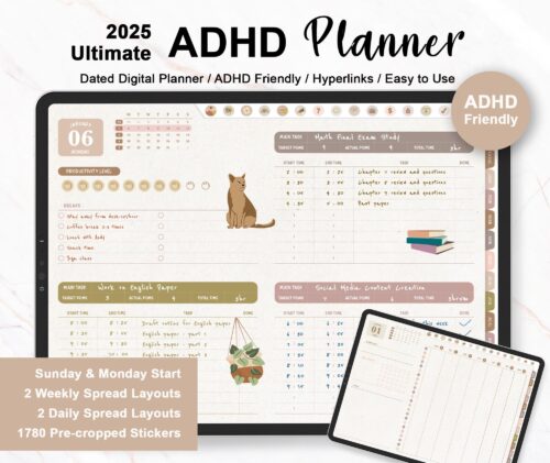 2025 Ultimate ADHD Planner