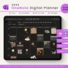 2025 OneNote Planner - Dark Mode