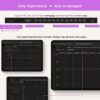 2025 OneNote Planner - Dark Mode