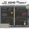 2025 ADHD Planner - Dark Mode