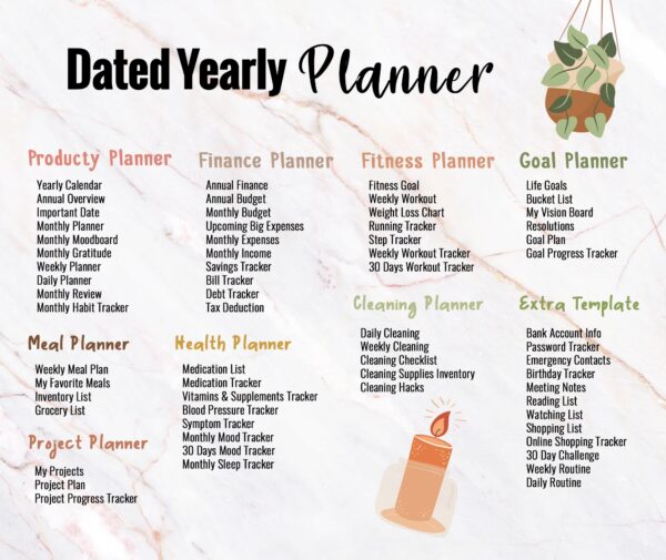 2025 Dated Planner