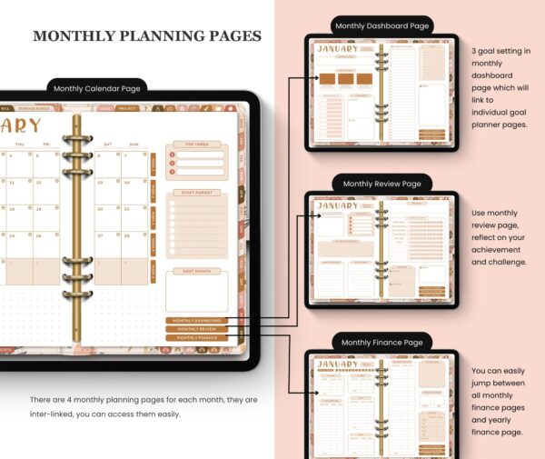 2025 Life Planner - Boho