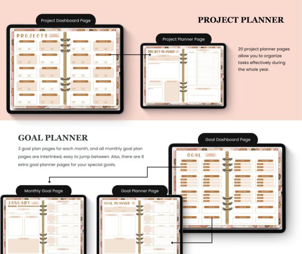2025 Life Planner - Boho