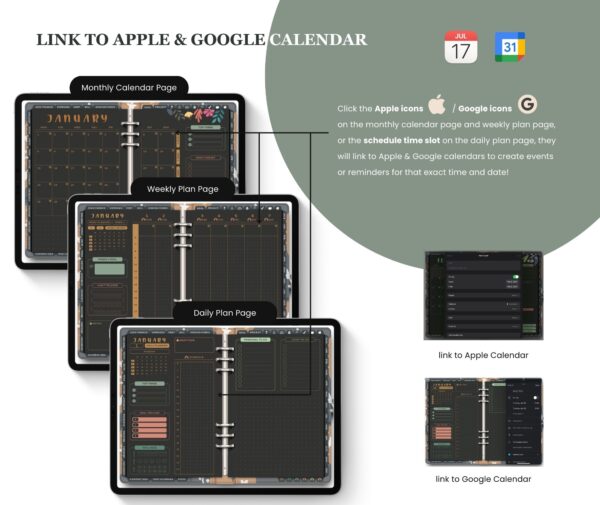 2025 Life Planner - Dark