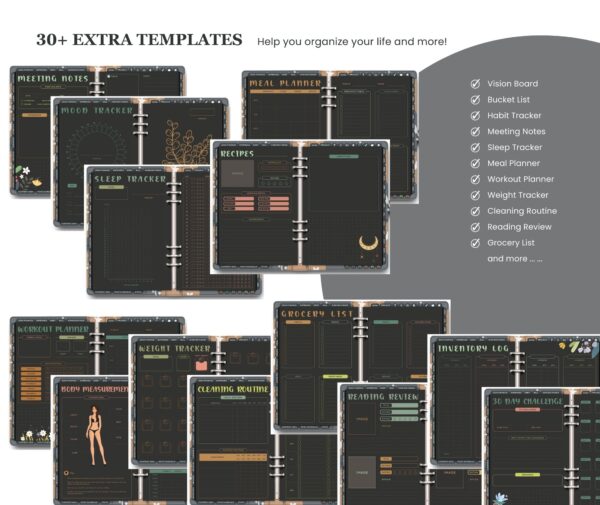 2025 Life Planner - Dark