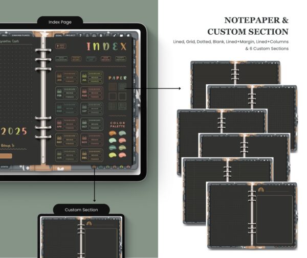 2025 Life Planner - Dark