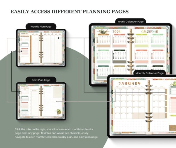 2025 Life Planner - Pastel