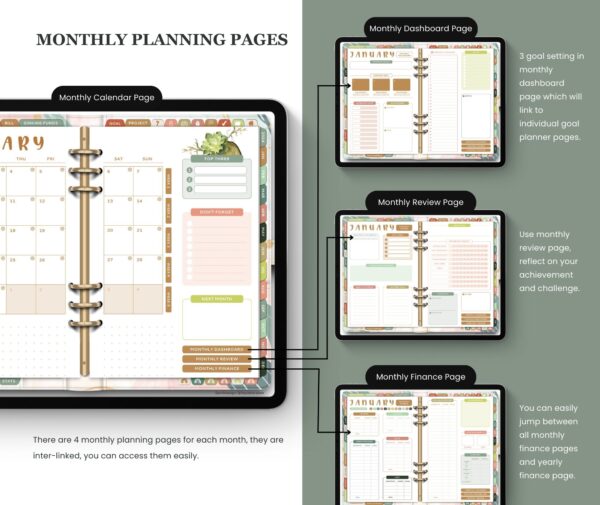 2025 Life Planner - Pastel