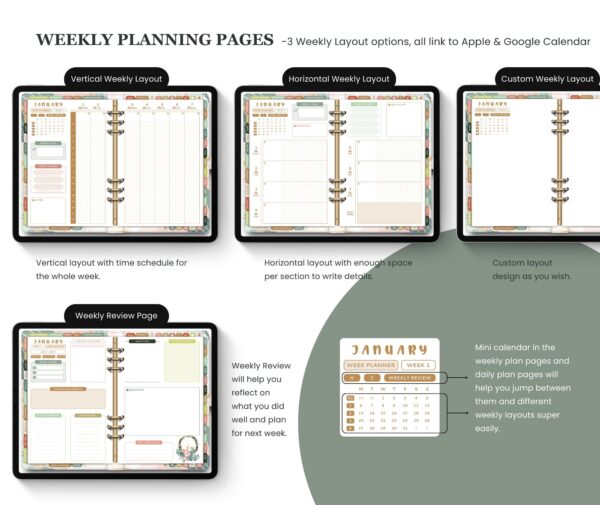 2025 Life Planner - Pastel