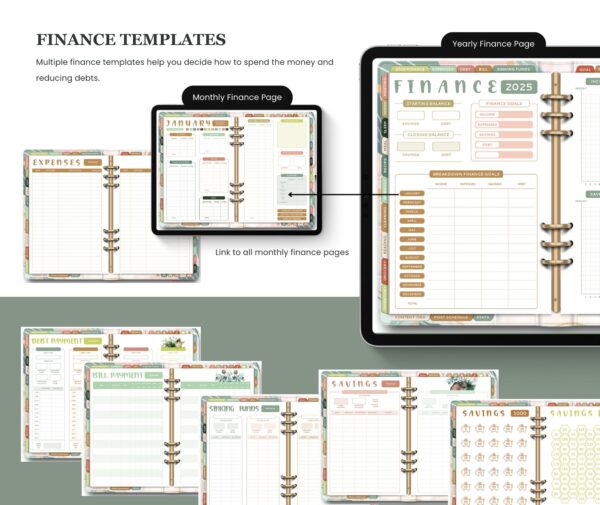 2025 Life Planner - Pastel