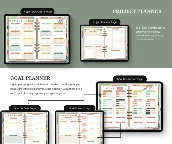 2025 Life Planner - Pastel