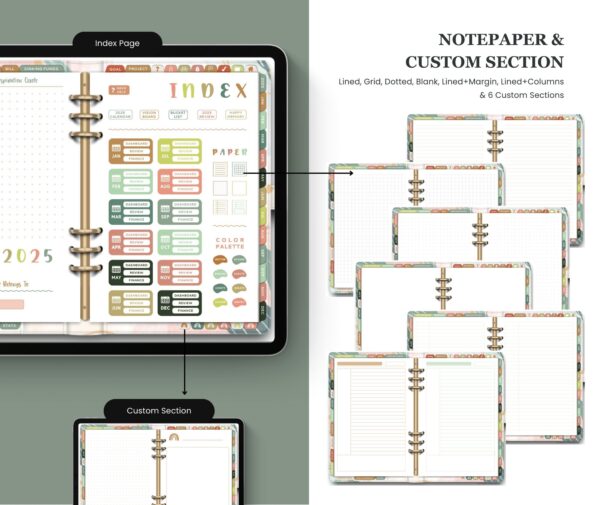 2025 Life Planner - Pastel