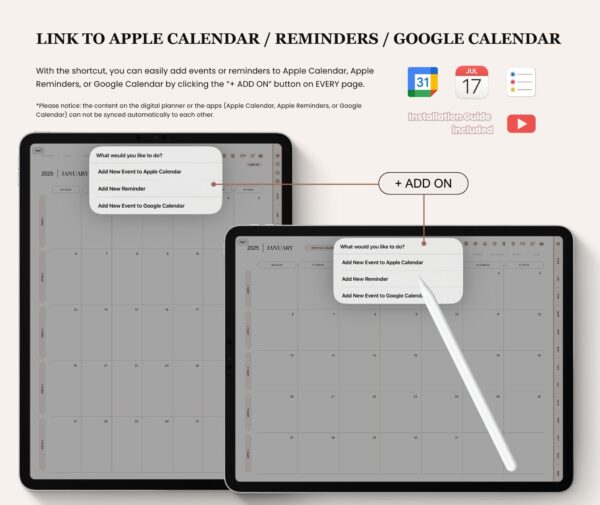 Minimalist Digital Planner