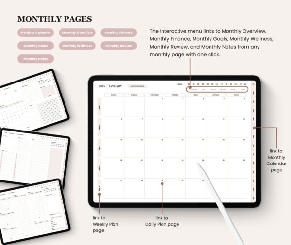 Minimalist Digital Planner