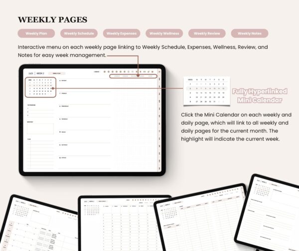 Minimalist Digital Planner
