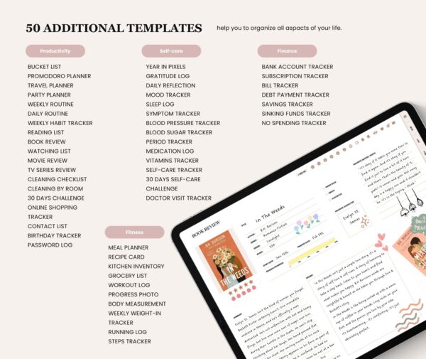 Minimalist Digital Planner