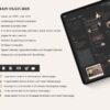 Minimalist Digital Planner - Dark