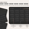 Minimalist Digital Planner - Dark