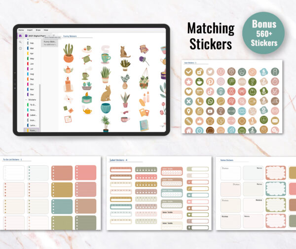 Undated OneNote Planner