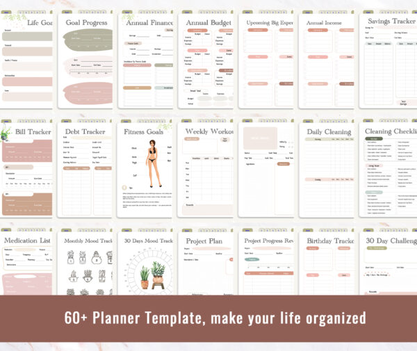 Undated OneNote Planner
