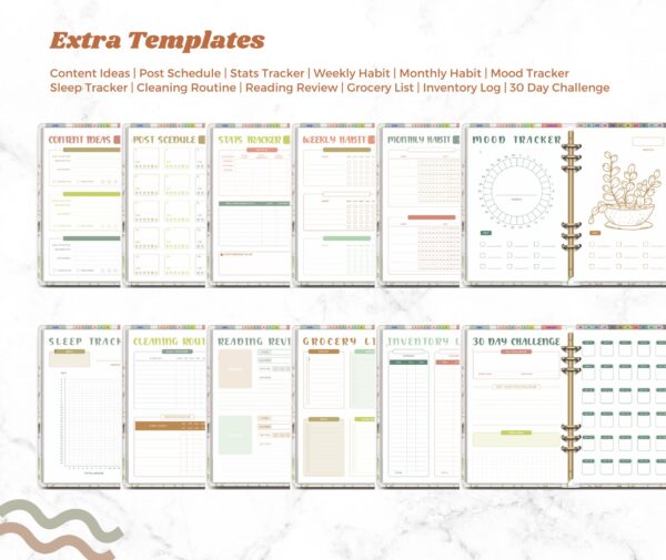 Undated OneNote Planner