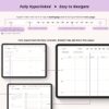 Undated Minimalist OneNote Planner
