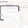 Undated Minimalist OneNote Planner