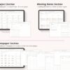 Undated Minimalist OneNote Planner