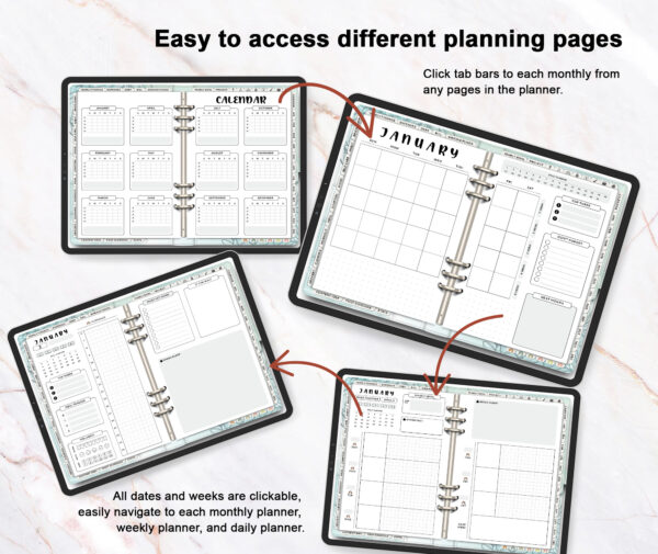 Undated ADHD Planner