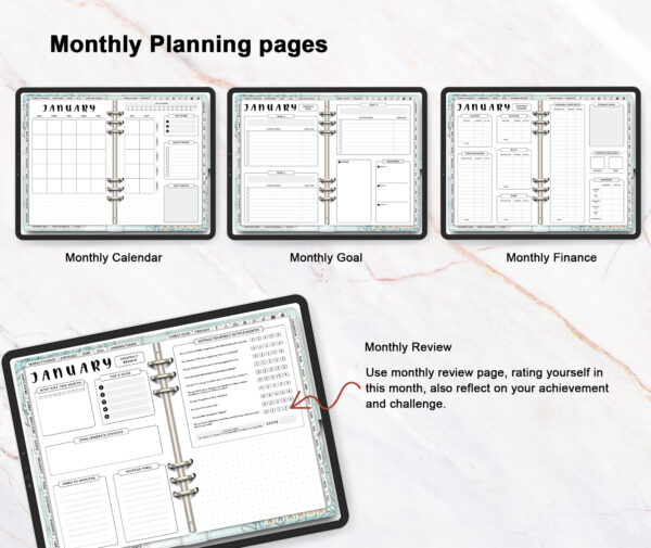 Undated ADHD Planner