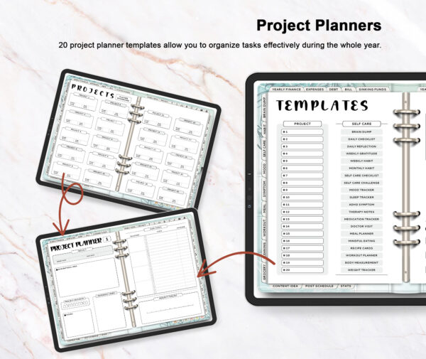 Undated ADHD Planner