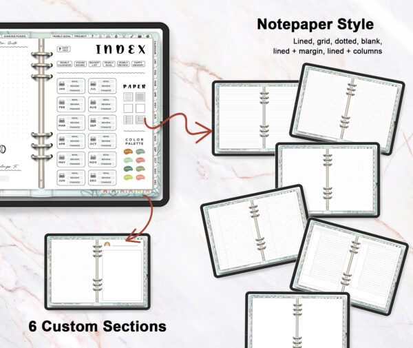 Undated ADHD Planner
